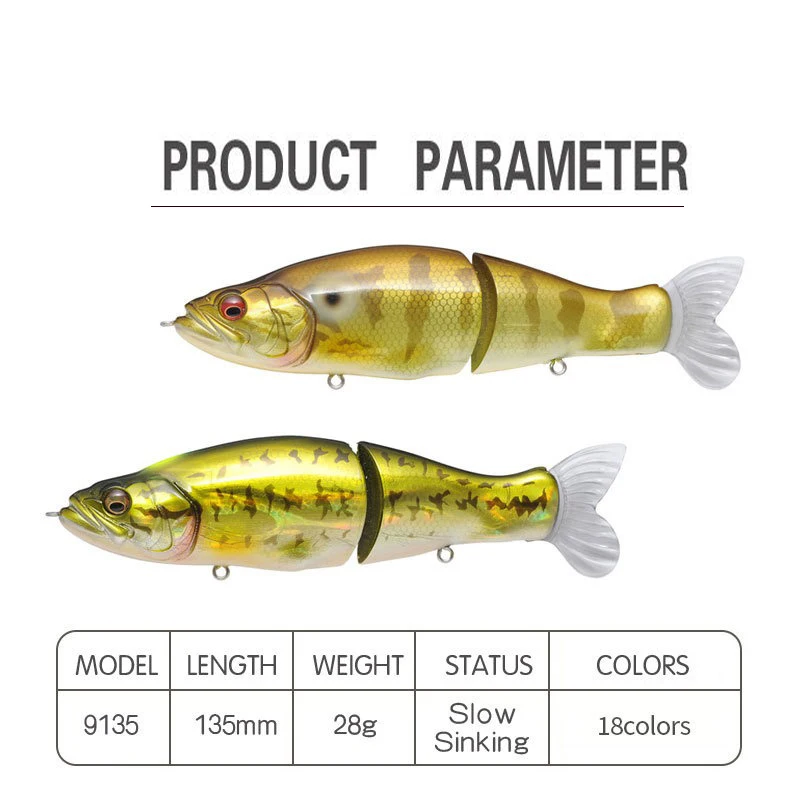 Swimbait Fishing Lure 135mm 31 - Fishing Lure Popper recensione e prezzo