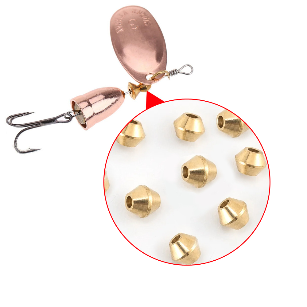 40pcs DIY Lure Brass Fishing B - Fishing Lure Spinnerbait recensione e prezzo