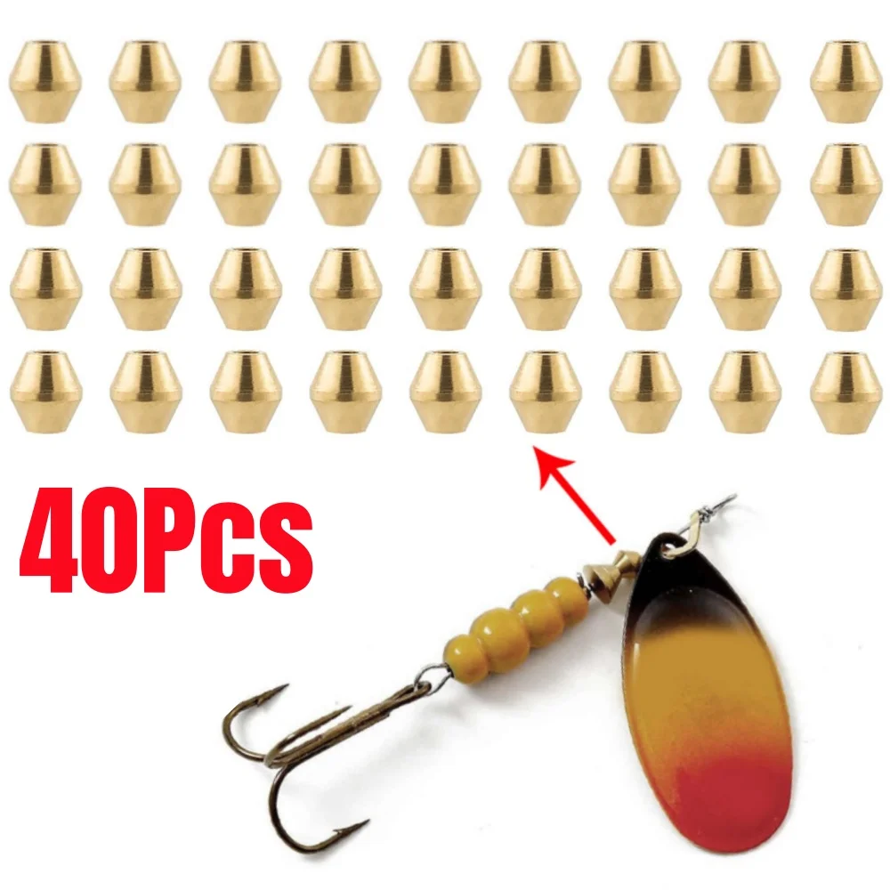 40pcs DIY Lure Brass Fishing B - Fishing Lure Spinnerbait recensione e prezzo