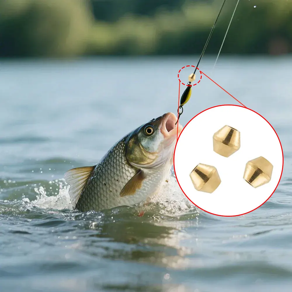 40pcs DIY Lure Brass Fishing B - Fishing Lure Spinnerbait recensione e prezzo