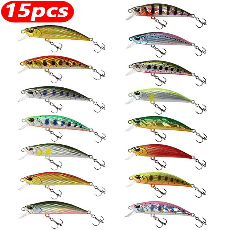 15Pcs Sinking Minnow Fishing L - Fishing Lure Jerkbait recensione e prezzo