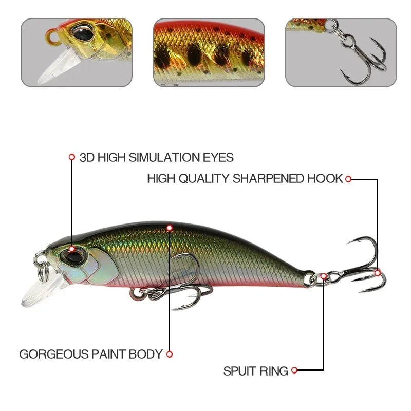 15Pcs Sinking Minnow Fishing L - Fishing Lure Jerkbait recensione e prezzo
