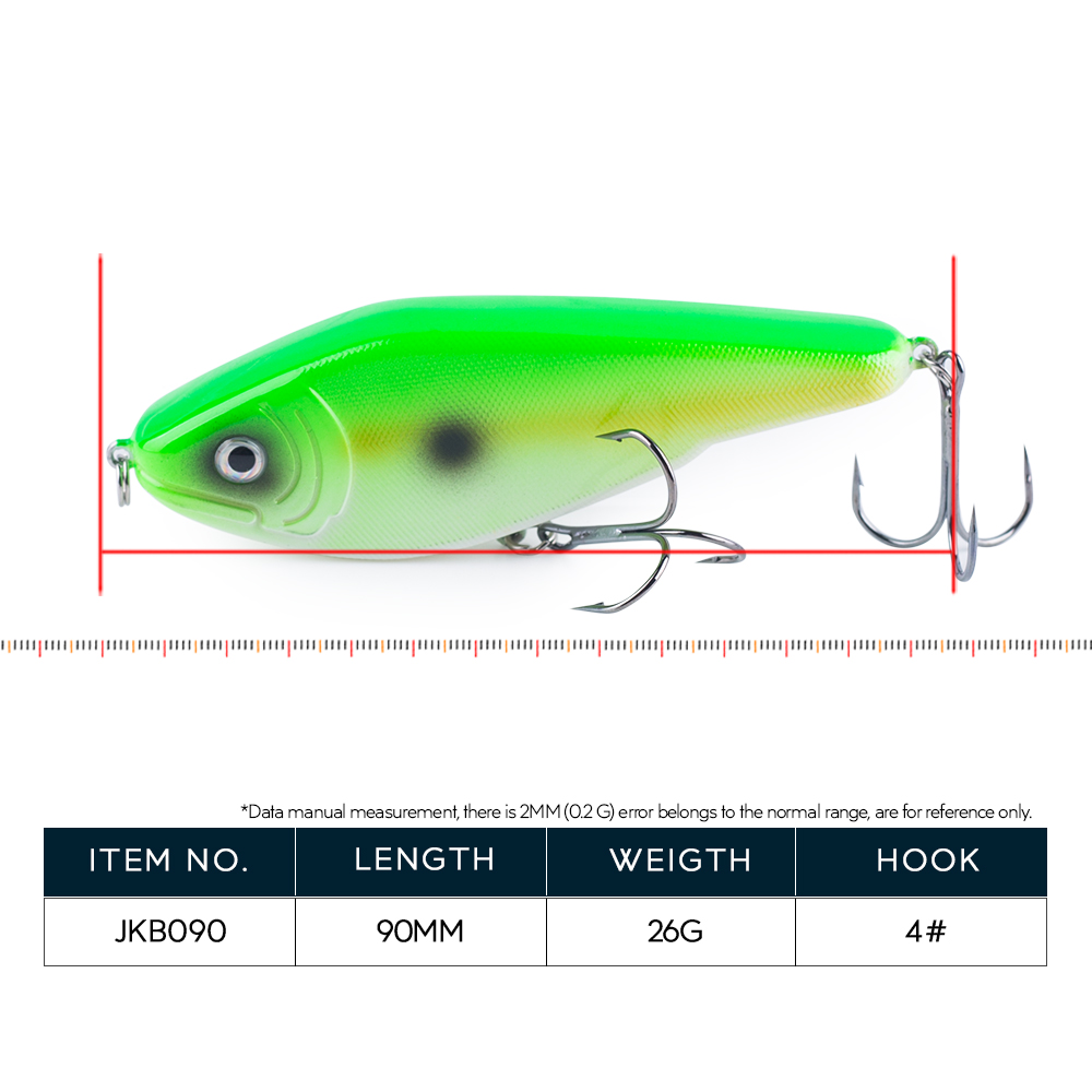 Hanlin NEW Glide Jerkbait 90mm - Fishing Lure Crankbait recensione e prezzo