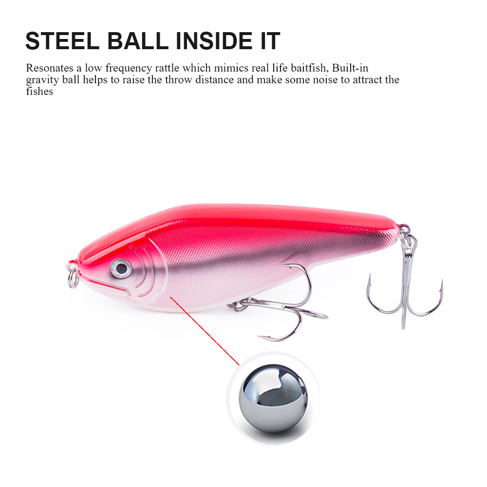Hanlin NEW Glide Jerkbait 90mm - Fishing Lure Crankbait recensione e prezzo