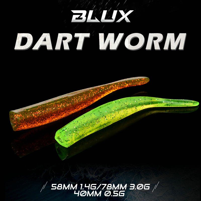 BLUX New Dart Worm Soft Bait 5 - Fishing Lure Buzzbait recensione e prezzo