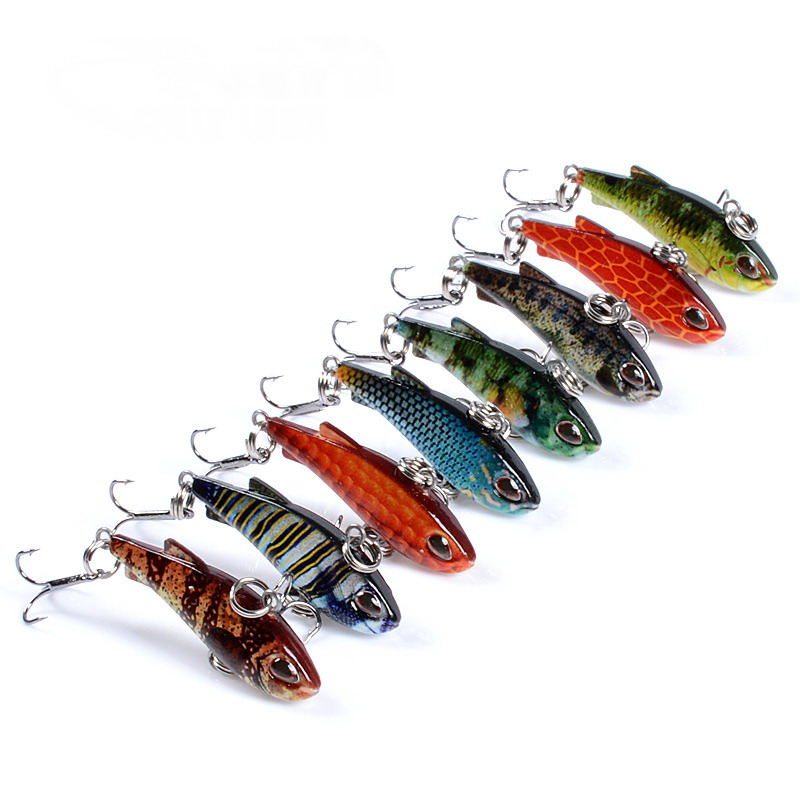 8pcs 4cm 4g Mini Lipless VIB F - Fishing Lure Buzzbait recensione e prezzo