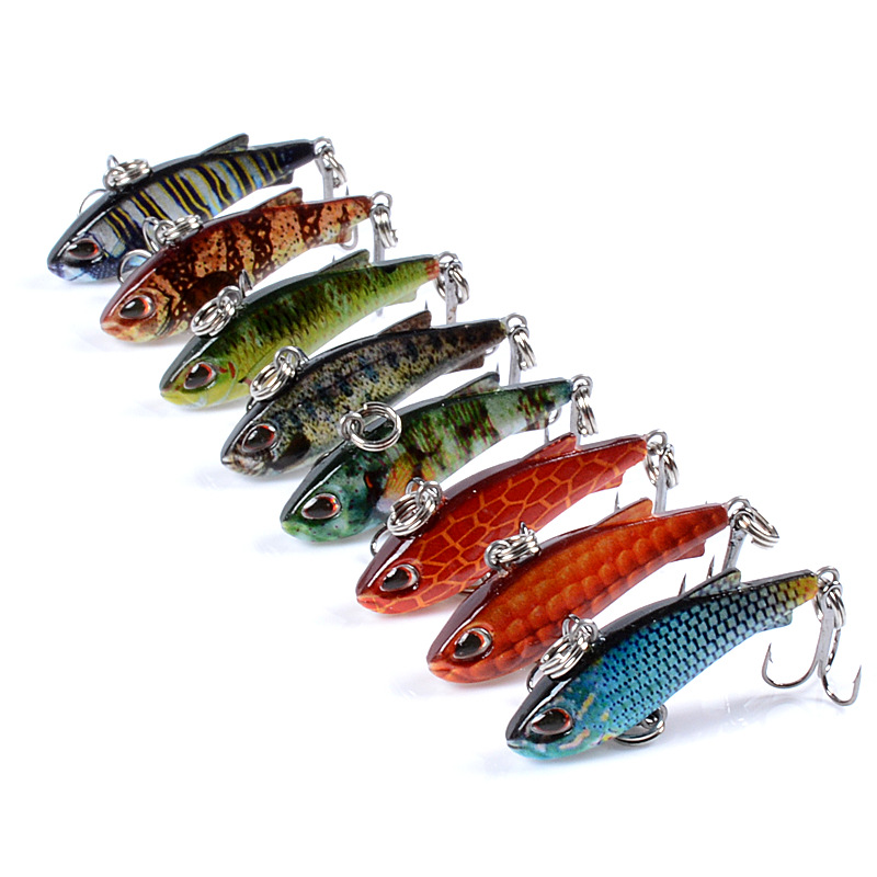 8pcs 4cm 4g Mini Lipless VIB F - Fishing Lure Buzzbait recensione e prezzo