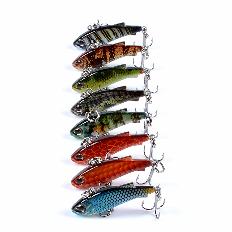 8pcs 4cm 4g Mini Lipless VIB F - Fishing Lure Buzzbait recensione e prezzo
