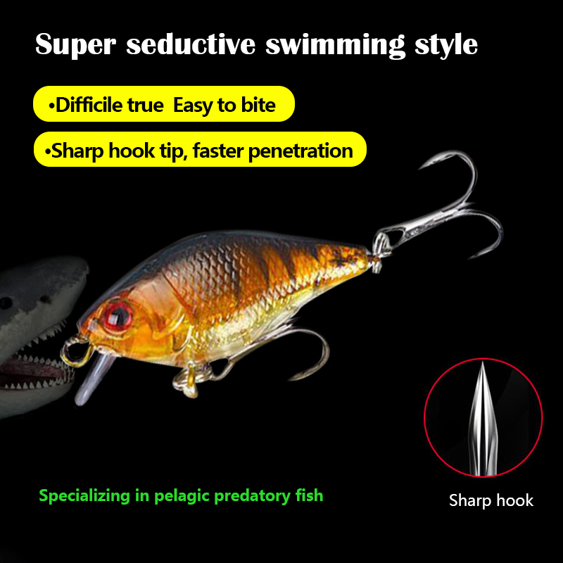 3D Eyes 7.5cm 10.2g Hard VIB L - Fishing Lure Crankbait recensione e prezzo
