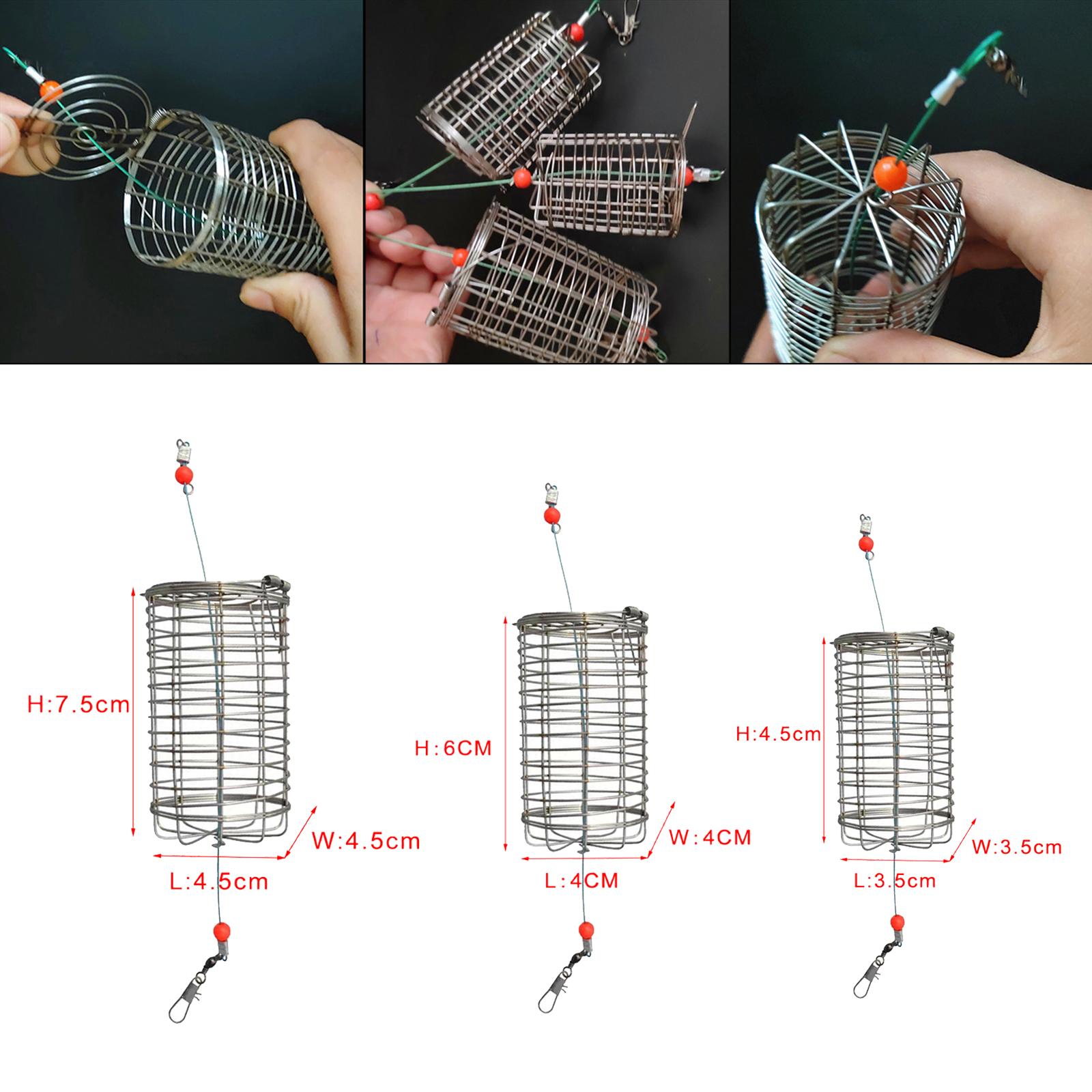 5x Solid Fishing Feeder Cage T - Fishing Lure Topwater recensione e prezzo