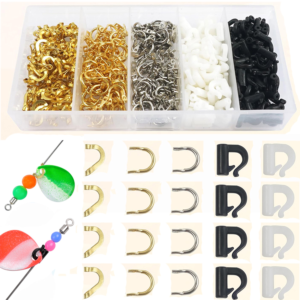 300Pcs Fishing Spinner Clevis  - Fishing Lure Spinnerbait recensione e prezzo