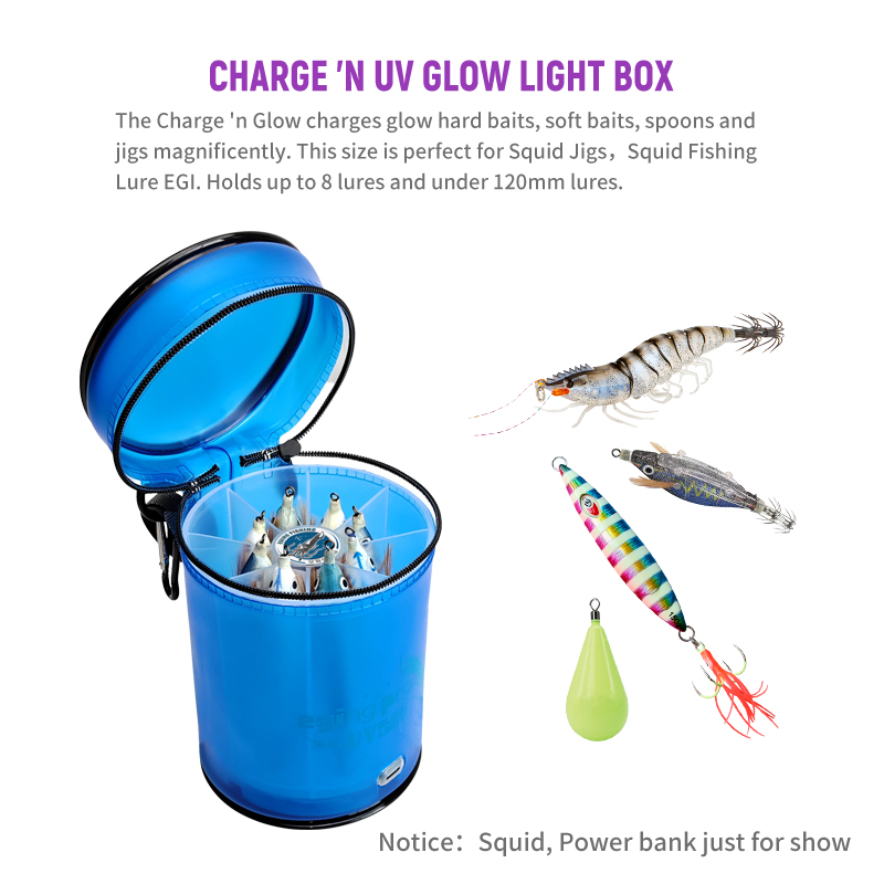 New Fishing Bags Lure UV Glow  - Fishing Lure Jig recensione e prezzo