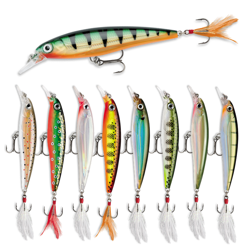 Floating Minnow Fishing Lures  - Fishing Lure Jerkbait recensione e prezzo
