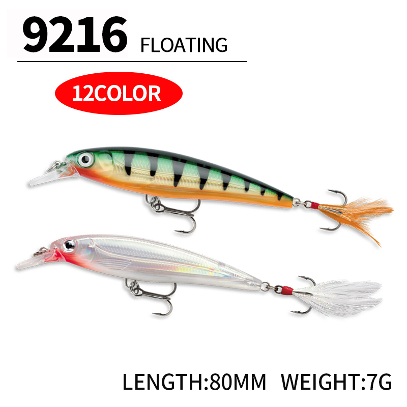 Floating Minnow Fishing Lures  - Fishing Lure Jerkbait recensione e prezzo
