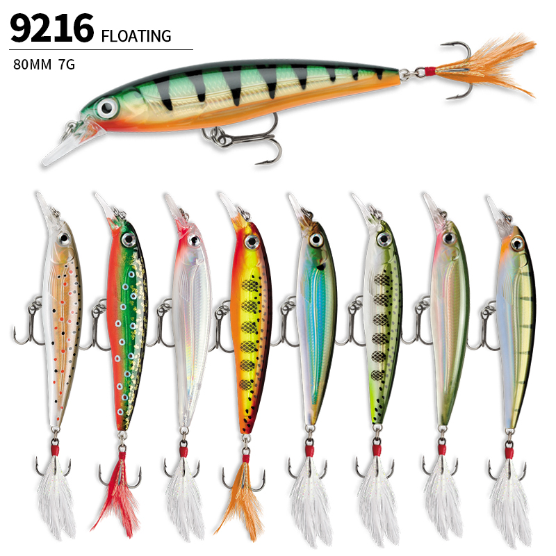 Floating Minnow Fishing Lures  - Fishing Lure Jerkbait recensione e prezzo
