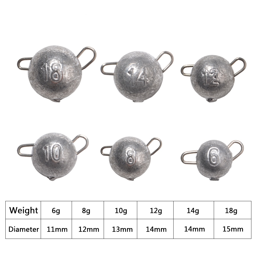 FTK 5pcs Supercontinent Sinker - Fishing Lure Jig recensione e prezzo