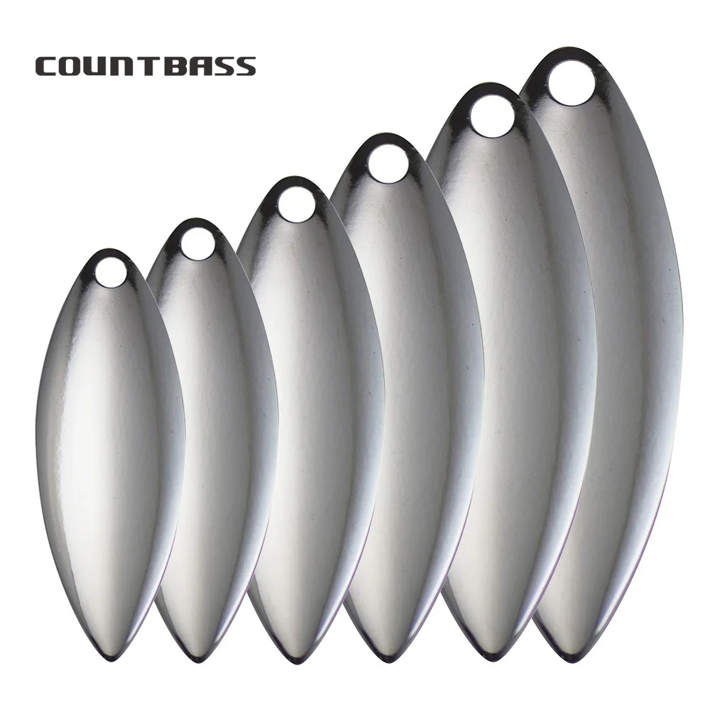 Countbass 50pcs Size 1-6 Nicke - Fishing Lure Spinnerbait recensione e prezzo