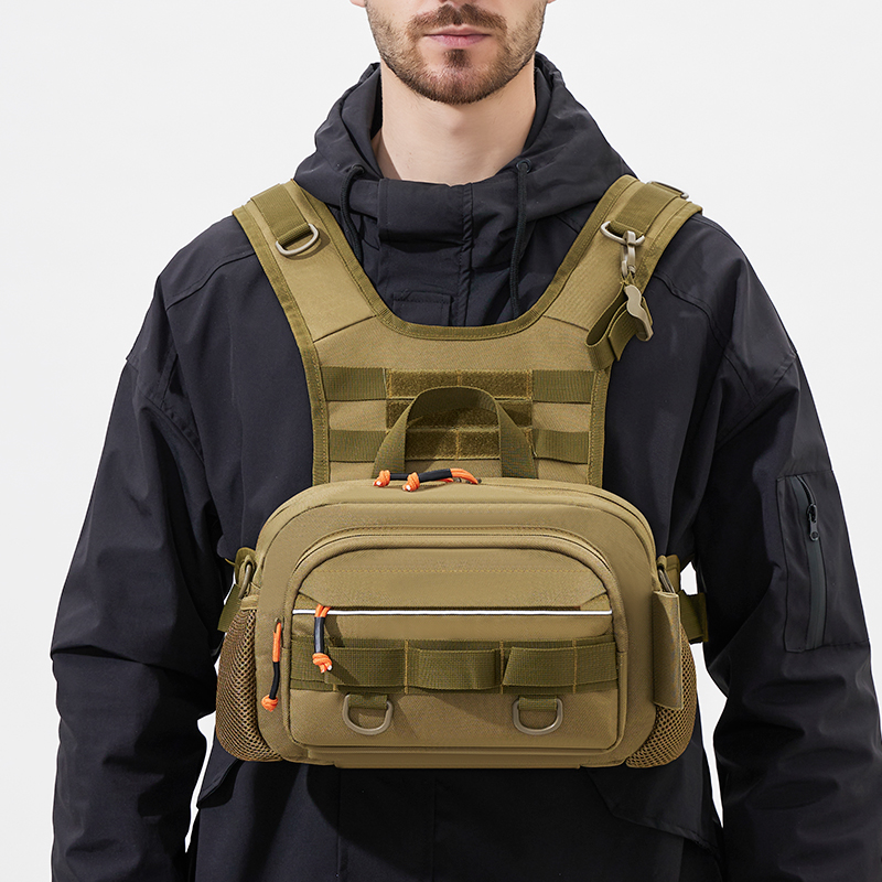 Men Chest Bag Tactical Fishing - Fishing Lure Box recensione e prezzo