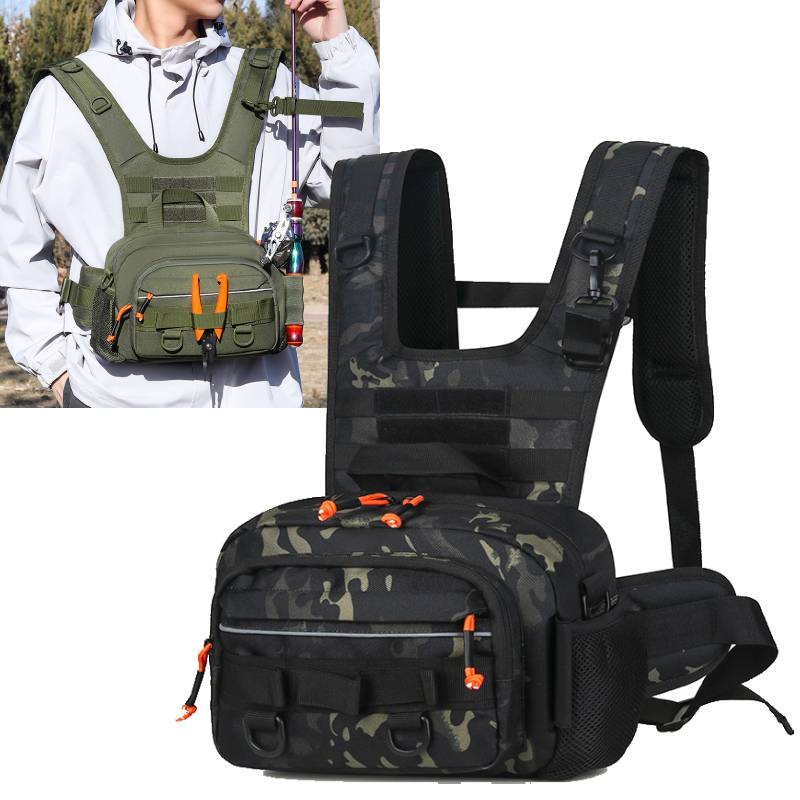 Men Chest Bag Tactical Fishing - Fishing Lure Box recensione e prezzo