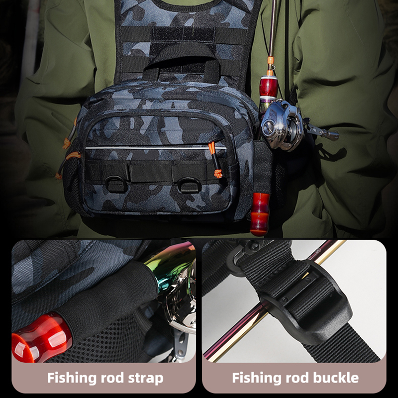 Men Chest Bag Tactical Fishing - Fishing Lure Box recensione e prezzo