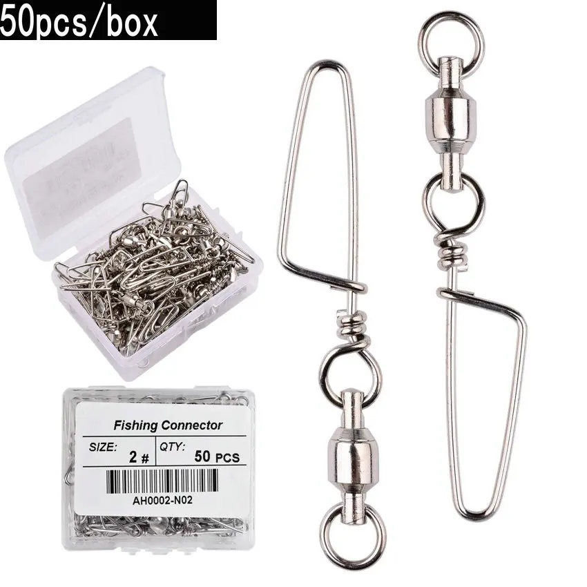 50pcs Fishing Ball Bearing Swi - Fishing Lure Box recensione e prezzo