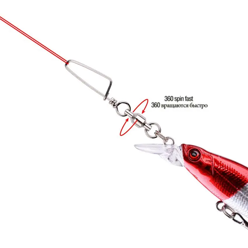 50pcs Fishing Ball Bearing Swi - Fishing Lure Box recensione e prezzo