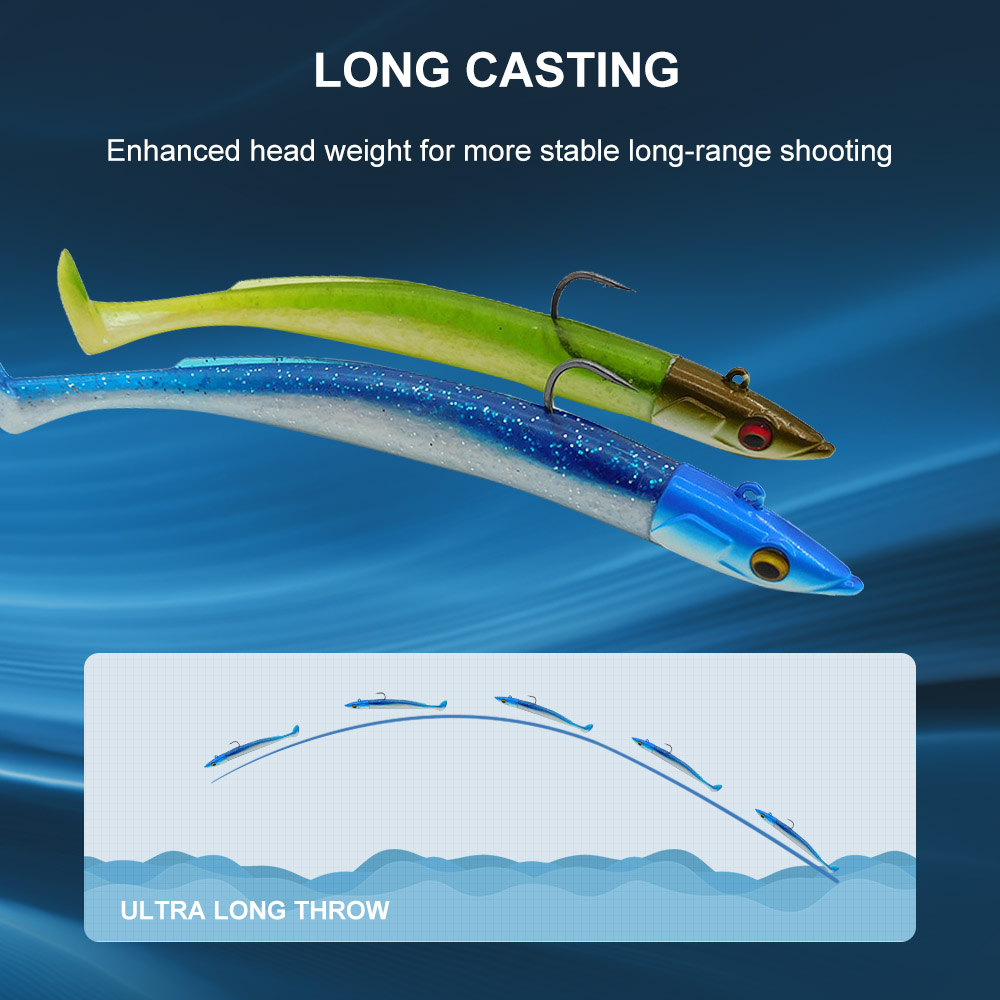 ESFISHING Soft Fishing Lures L - Fishing Lure Soft Plastic recensione e prezzo