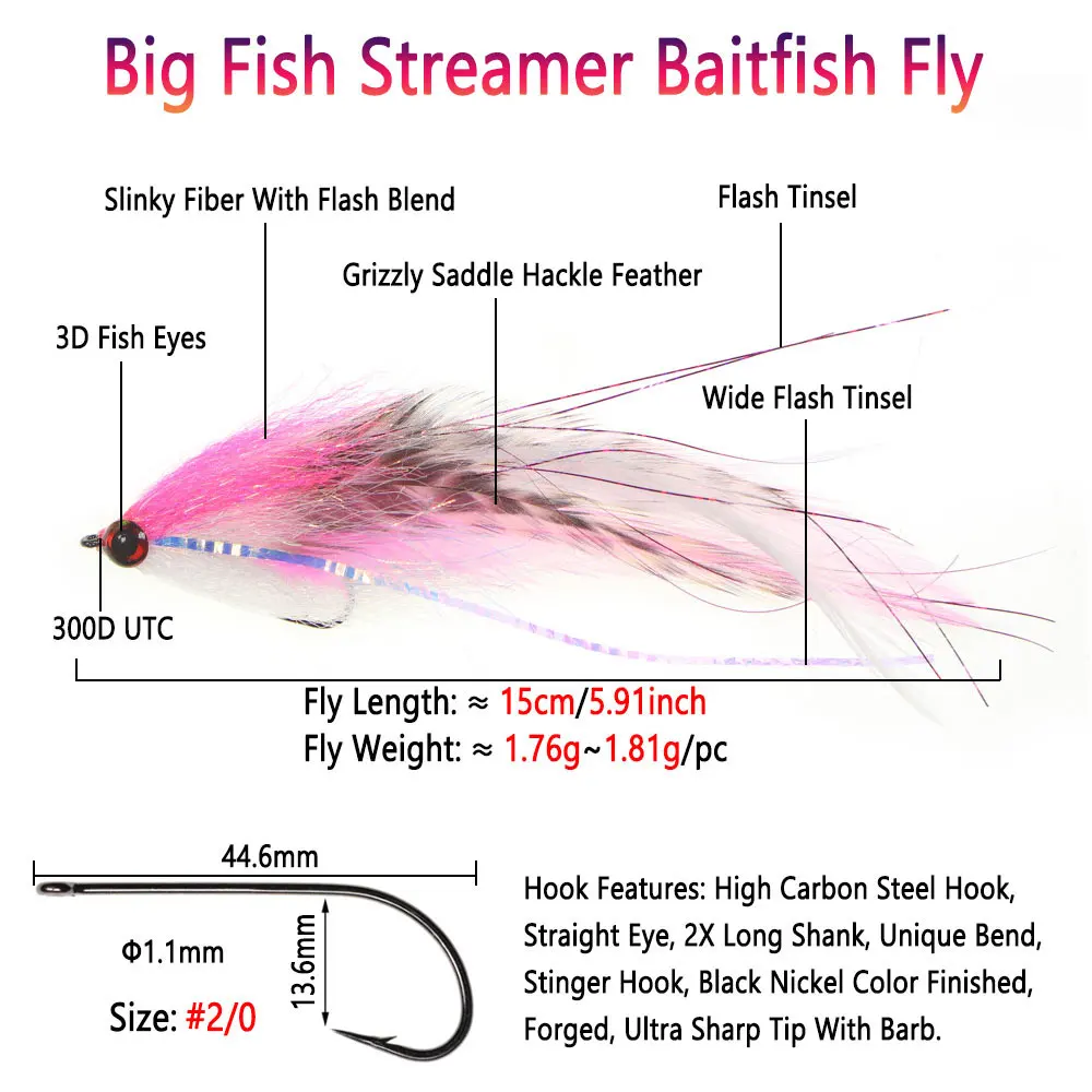Bimoo #2/0 15cm/5.91inch Big S - Fishing Lure Swimbait recensione e prezzo