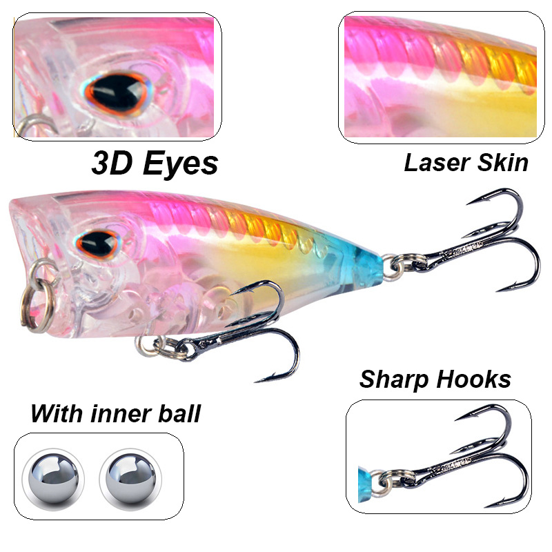 YUCONG 1PC Mini Popper Fishing - Fishing Lure Popper recensione e prezzo