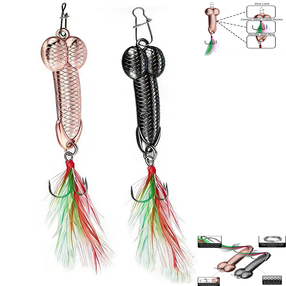 Metal Penis VIB Fishing Lure 3 - Fishing Lure Blade Bait recensione e prezzo