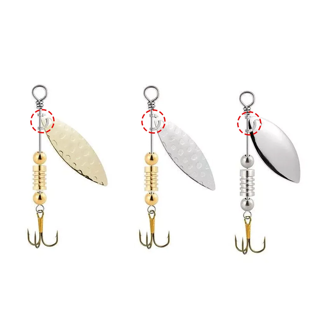 100pcs Fishing U Shaped Fixed  - Fishing Lure Spinnerbait recensione e prezzo