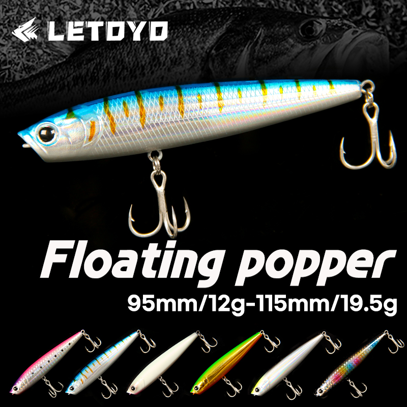 LETOYO 12g/19.5g Floating Popp - Fishing Lure Popper recensione e prezzo