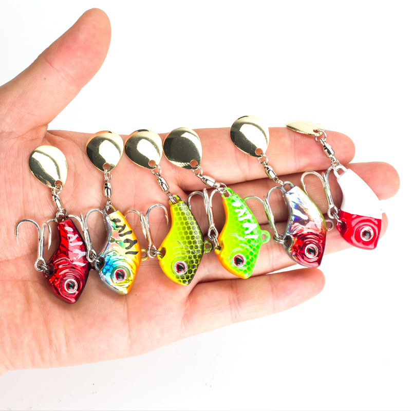 6PC 5g/7g/10g/14g/20g Rotating - Fishing Lure Crankbait recensione e prezzo