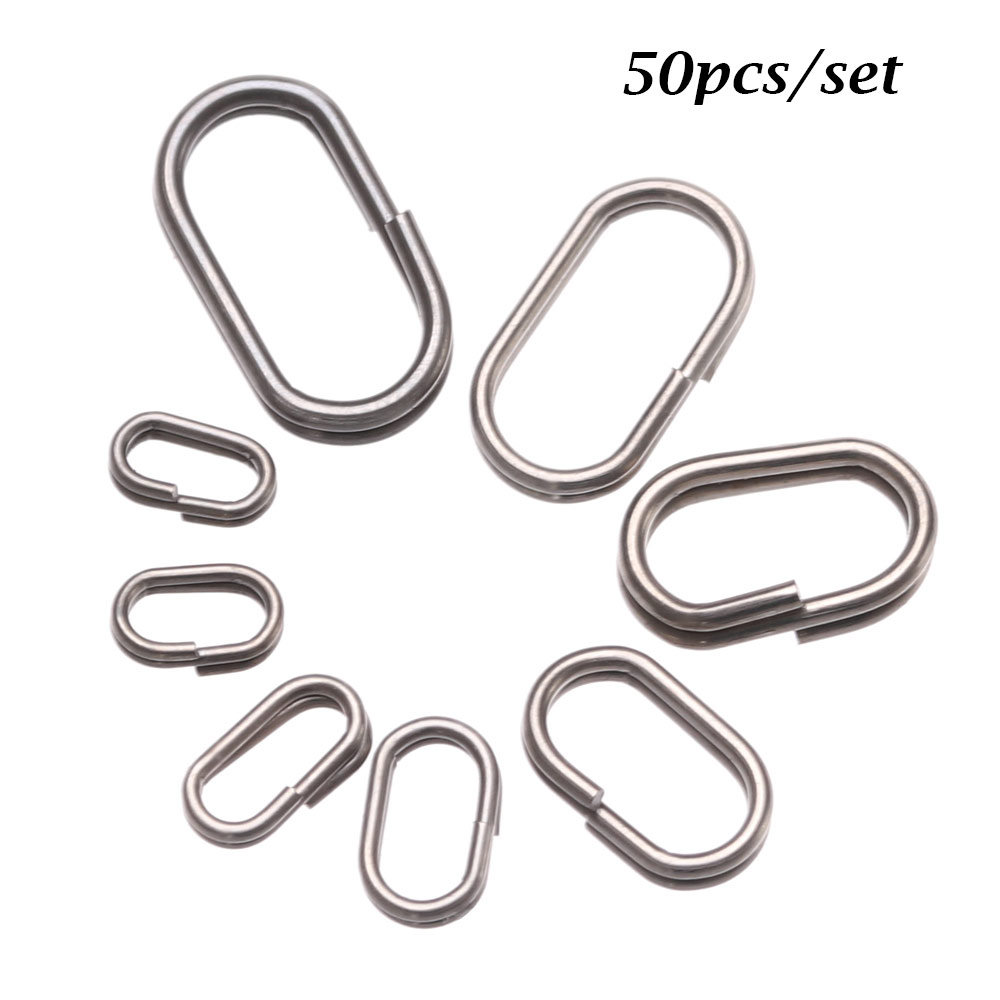 50 PCs/Lot 8/10/13/15/17/19mm  - Fishing Lure Accessories recensione e prezzo